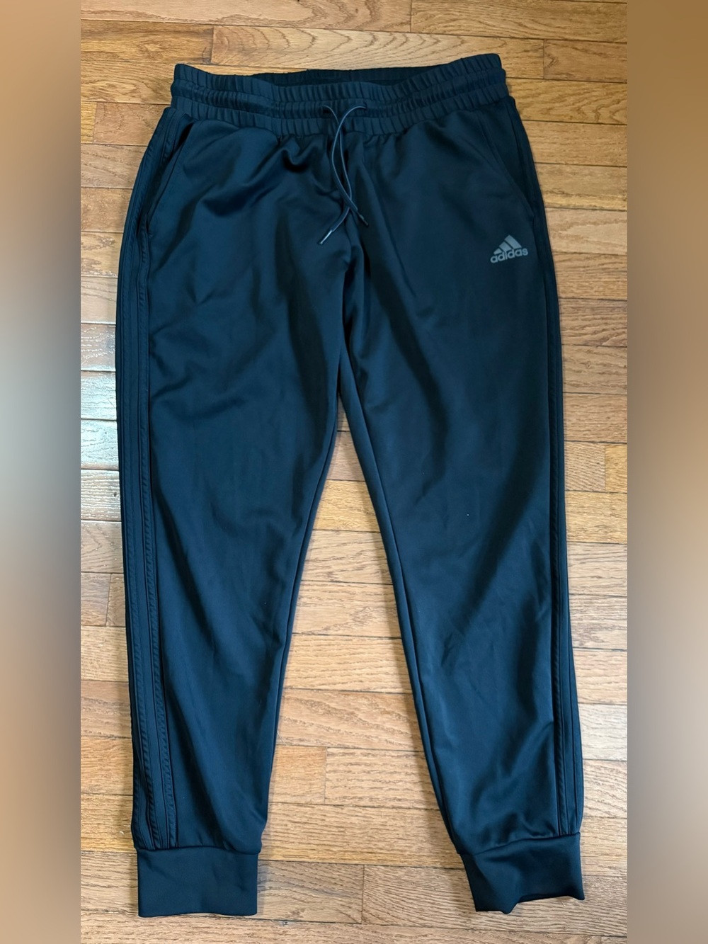 Ladies Adidas Black Tracksuit Type Joggers Size Large